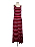 Fever Stripes Red Casual Dress Size S - photo 1