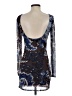 VICI Graphic Blue Cocktail Dress Size XS - photo 2
