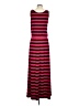 Fever Stripes Red Casual Dress Size S - photo 2