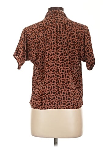 Saint Tropez West Short Sleeve Blouse (view 2)