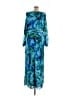 Xscape 100% Polyester Blue Cocktail Dress Size 16 - photo 2