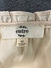 Entro 100% Polyester Ivory Sleeveless Blouse Size M - photo 6