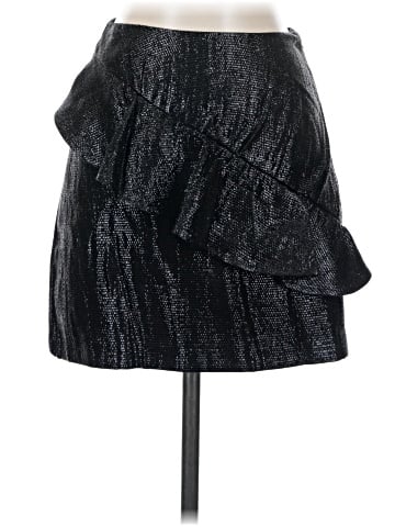 Zara TRF Faux Leather Skirt (view 1)