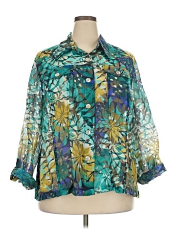 Ruby Rd. 3/4 Sleeve Blouse (view 1)