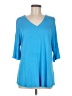 Assorted Brands Blue 3/4 Sleeve T-Shirt Size M - photo 1
