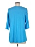 Assorted Brands Blue 3/4 Sleeve T-Shirt Size M - photo 2