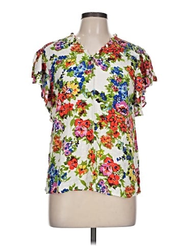 Dear John Short Sleeve Blouse (view 1)