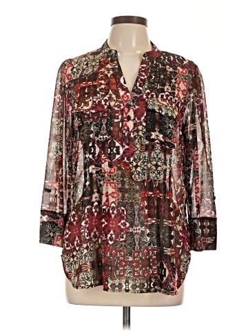 Zac & Rachel 3/4 Sleeve Blouse (view 1)