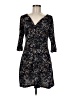 Julia Paisley Black Blue Casual Dress Size M - photo 1