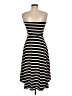 Studio Y Stripes Black Casual Dress Size M - photo 2
