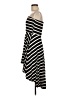 Studio Y Stripes Black Casual Dress Size M - photo 5