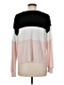 Hollister Color Block Pink Pullover Sweater Size M - photo 2