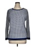 Talbots Print Blue Pullover Sweater Size 1X - photo 1