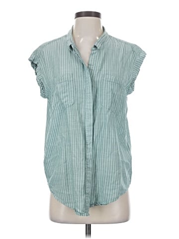 Jachs Girlfriend Sleeveless Button-Down Shirt (view 1)