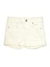 American Eagle Outfitters Solid Ivory Shorts Size 2 - photo 1
