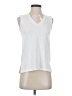 Max Studio White Sleeveless T-Shirt Size XS - photo 1