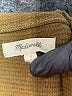 Madewell Brown Pleated Statement-Sleeve Top Size S - photo 7