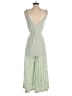 H&M Solid Green Jumpsuit Size S - photo 2