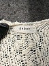 Debut 100% Polyester Ivory Cardigan Size M - photo 7