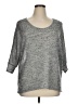 Alfani Metallic Gray 3/4 Sleeve Top Size XL - photo 1