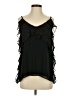 Rachel Zoe 100% Polyester Black Sleeveless Blouse Size S - photo 1