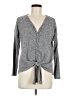 Olivia Sky Gray Cardigan Size M - photo 1