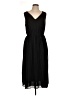 Sofia Jeans by Sofia Vergara 100% Polyester Solid Black Casual Dress Size L - photo 1
