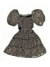 Art Class 100% Polyester Floral Black Dress Size 6 - 7 - photo 1