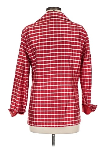Nina Mclemore Long Sleeve Silk Top (view 2)