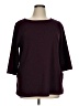 Chico's Burgundy Pullover Sweater Size XL Petite (3) - photo 1