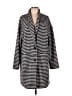 Old Navy 100% Polyester Houndstooth Black Coat Size L (tall) - photo 1
