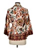 Zara Paisley Ivory 3/4 Sleeve Blouse Size M - photo 2