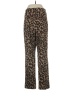 Reformation Animal Print Brown Casual Pants Size 4 - photo 2