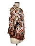 Zara Paisley Ivory 3/4 Sleeve Blouse Size M - photo 4