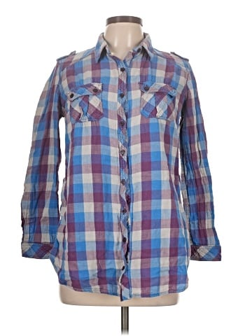Twenty One Long Sleeve Button-Down Shirt (view 1)