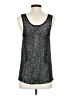 wren 100% Silk Silver Blouse Size M - photo 2