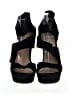 Steve Madden 100% Leather Black Wedges Size 10 - photo 2