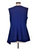 Theory Blue Sleeveless Blouse Size L - photo 2