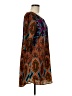 Pink Owl 100% Polyester Paisley Brown Casual Dress Size M - photo 4