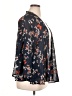 Xhilaration 100% Polyester Black Kimono Size XL - photo 4