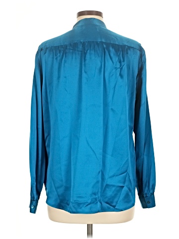 L'Agence Long Sleeve Silk Top (view 2)