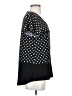Assorted Brands Polka Dots Black Short Sleeve Top Size S - photo 4