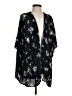 Billabong 100% Rayon Black Kimono Size S - photo 1