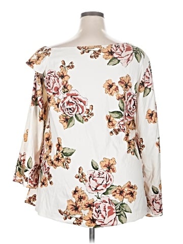 Du Jour 3/4 Sleeve Blouse (view 2)
