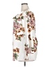 Du Jour Floral Ivory 3/4 Sleeve Blouse Size 18W - photo 5