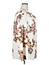 Du Jour Floral Ivory 3/4 Sleeve Blouse Size 18W - photo 4
