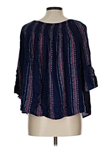 En Creme 3/4 Sleeve Blouse (view 2)