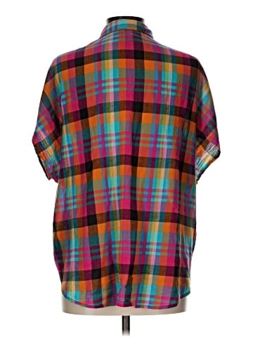 NY&C Short Sleeve Button-Down Shirt (view 2)