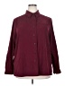 White Stag Solid Burgundy 3/4 Sleeve Blouse Size 20 - photo 1