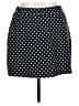 Lands' End Polka Dots Black Casual Skirt Size 14 - Lg - photo 1